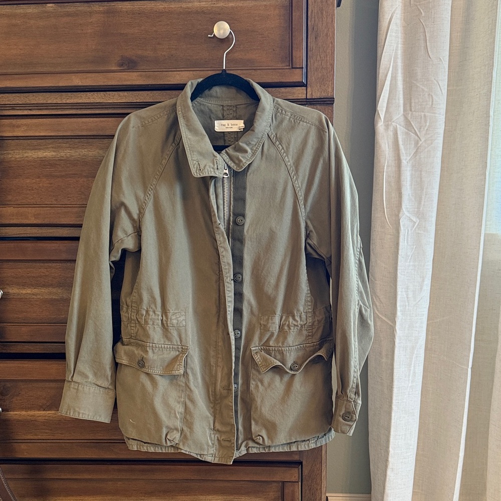 Rag & Bone Green utility Jacket